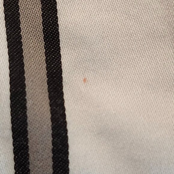 Marc Aurel Women's White/Grey/Black Striped Button Up Shirt Size 36 - Picture 8 of 8